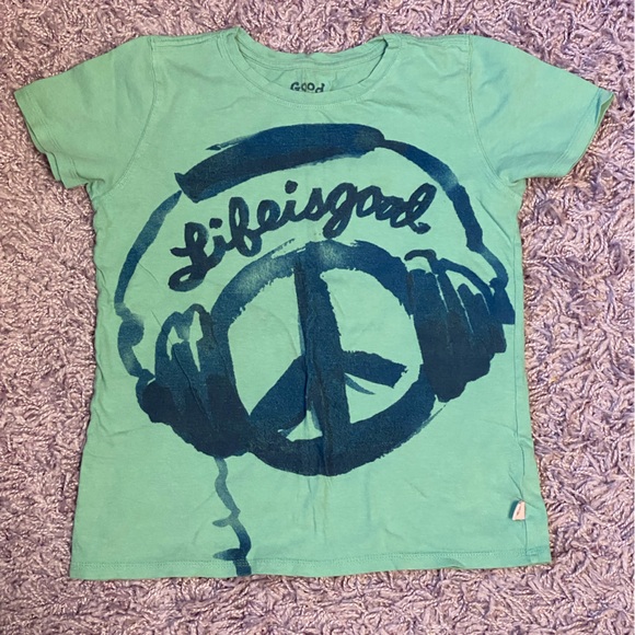 Life is Good headphones tshirt size M 7/8 - Picture 3 of 11